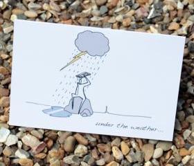 A6 under the weather card (anonymity)