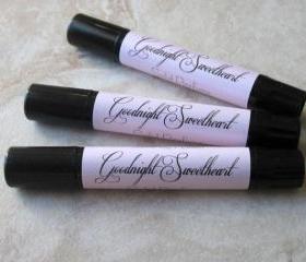 Goodnight Sweetheart Solid Perfume - Ylang Ylang, Tangerine, Lavender Essential Oil Blend