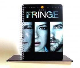 Fringe TV Recycled Notebook Upcycled Journal Spiral Bound