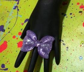 X L Bow Ring