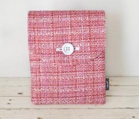 iPad Case - Pink Tweed