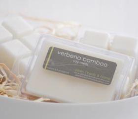 Soy Melts - Verbena Bamboo - Breakaway Clamshell