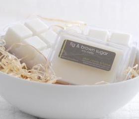 Soy Melts - Fig & Brown Sugar - Breakaway Clamshell