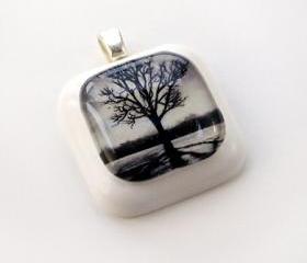 Black Tree Pendant