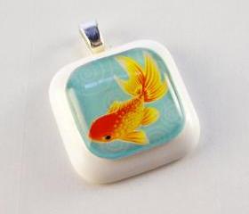 Gold Fish Pendant
