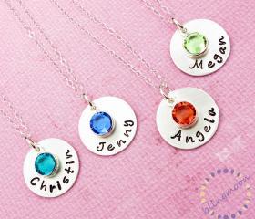 Bridesmaid Gift Bridesmaid Necklace Bridesmaid Necklaces Bridesmaids Personalized Jewelry for Bridesmaids