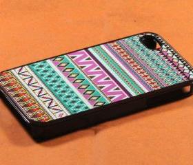 Pink Aztec Iphone 4 Case - Aztec Iphone 4s Case, Iphone Case, Iphone 4 Cover