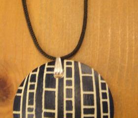 Necklace, blue