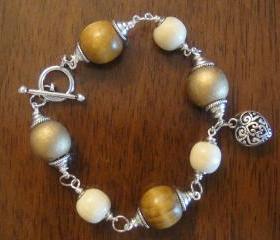 Wooden bracelet