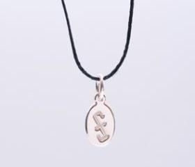 GRASS SNAKE - wisdom and knowledge - sign bracelet or necklace-handmade sterling silver 925 pendant on Leather cord