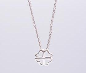 TO THE GRADUATE- make a wish- symbol necklace- handmade sterling silver 925 pendant on 40cm long silver chain