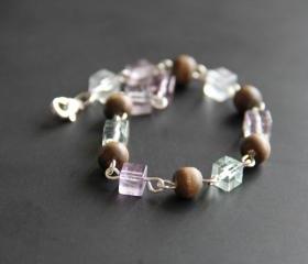 Fluorite Stone Bracelet 