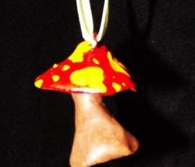 Mushroom Necklace