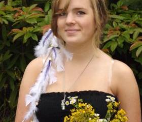 White Feathered Headband
