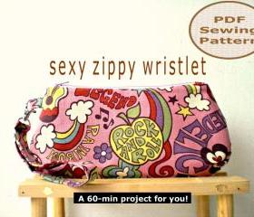 Sexy Zippy Wristlet - PDF Bag Sewing Pattern