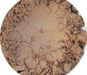 Mineral Matte Eye Shadow, light brown color, cocoa powder, eyeshadow cosmetics vegan
