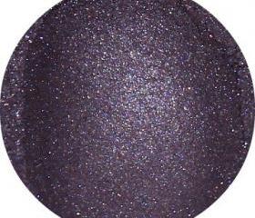 Purple Mineral Eye Shadow - Disco Night color, all natural cosmetics, loose mineral, artisan makeup, purple eyeshadow for brown eyes, CIJ