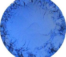 Mineral Matte Eye shadow, Blue, Glacier Ice color, Natural pure loose pigment cosmetics