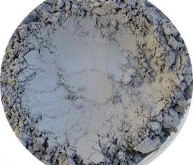 Matte Mineral Eyeshadow, Gray smokey color, Evening Dust, Natural pure vegan cosmetics