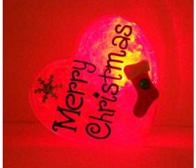 GlowHeart - Christmas -holiday, stocking stuffer for him