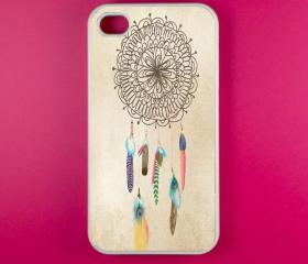 Dream Catcher Iphone Case,Iphone 4 case, Iphone 4s Case, Iphone 4 Cover