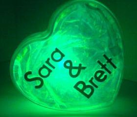GlowHeart -gifts for men, women, teens, personalized