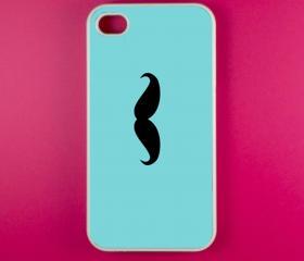 Mustache Iphone 4 Case, Iphone 4s Case, Iphone Case, Iphone 4 Cover