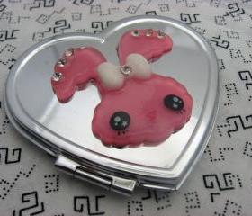 Funny Bunny Compact Mirror