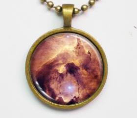 Nebula Necklace - Nebula NGC 6357 -Astronomical Necklace