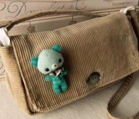 Bear Brooch PDF Pattern