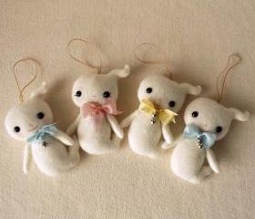 SALE - Halloween Ghost Ornament PDF Pattern