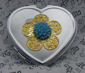 Heart Compact Mirror 