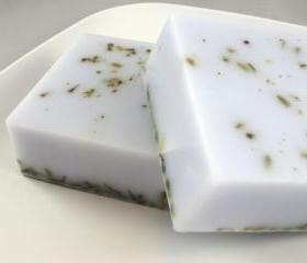 Lavender Shea Butter Soap Made with Lavender Buds