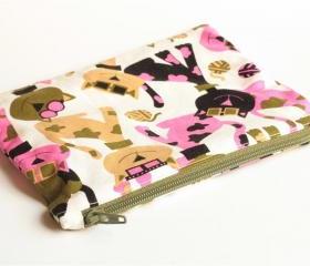 Zipper Pouch - Cool Cats 