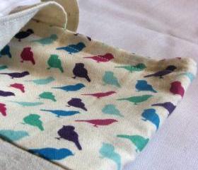Tote Bag with Little Birdies.
