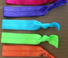 Summer Elastic Hair Ties (and bracelets) Collection