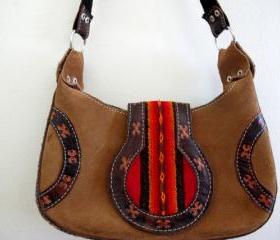 Vintage Mini Native American Style Tribal Purse Bag