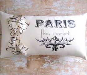 Paris Pillow, French Decor, Cottage, French Country Home