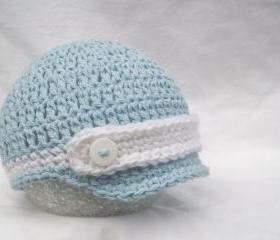  Baby hat - Crochet baby hat - Newborn baby hat- Crochet baby boy hat - Photo prop - Baby beanie - Beanie hat - 