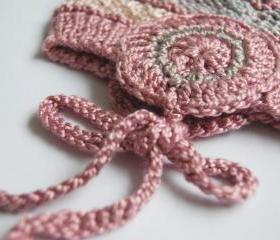 Eco Baby Hat In Pastels, 100% Silk, High Quality Organic Product, Size 6 Month