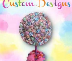 Candy Topiary Centerpiece