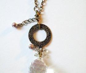 crystal ball necklace