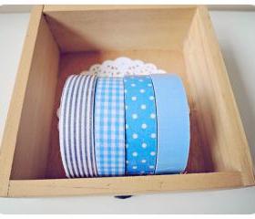 Blue Fabric Tapes 