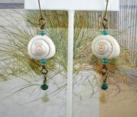 Light-weight Seashell Earrings 