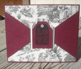 ➽ ➽ SALE ➽ ➽ Handmade Love greeting card