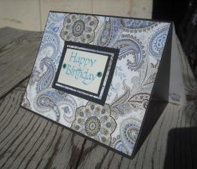 ➽ ➽ SALE ➽ ➽ Handmade 3D Happy Birthday greeting card