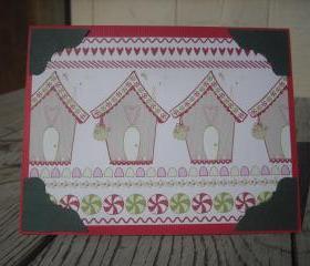 ➽ ➽ SALE ➽ ➽ Hand crafted Christmas Joy card, Handmade Christmas Joy card