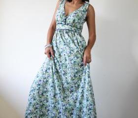 Floral Maxi Dress - Long Summer Dress : You Wear it Well Collection