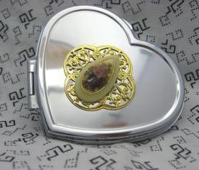 Compact Mirror A Rose For You 