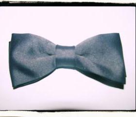 NEW REVERSIBLE BOWTIE - Grey & Black